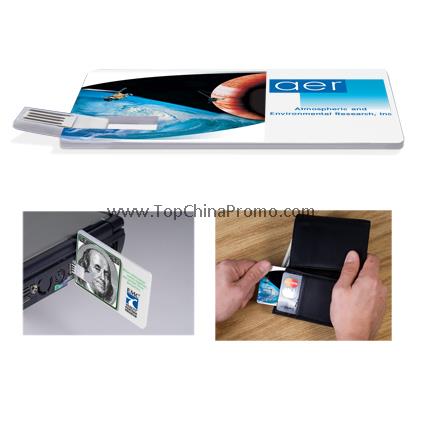 Custom Credit Card USB Drive C 2GB 